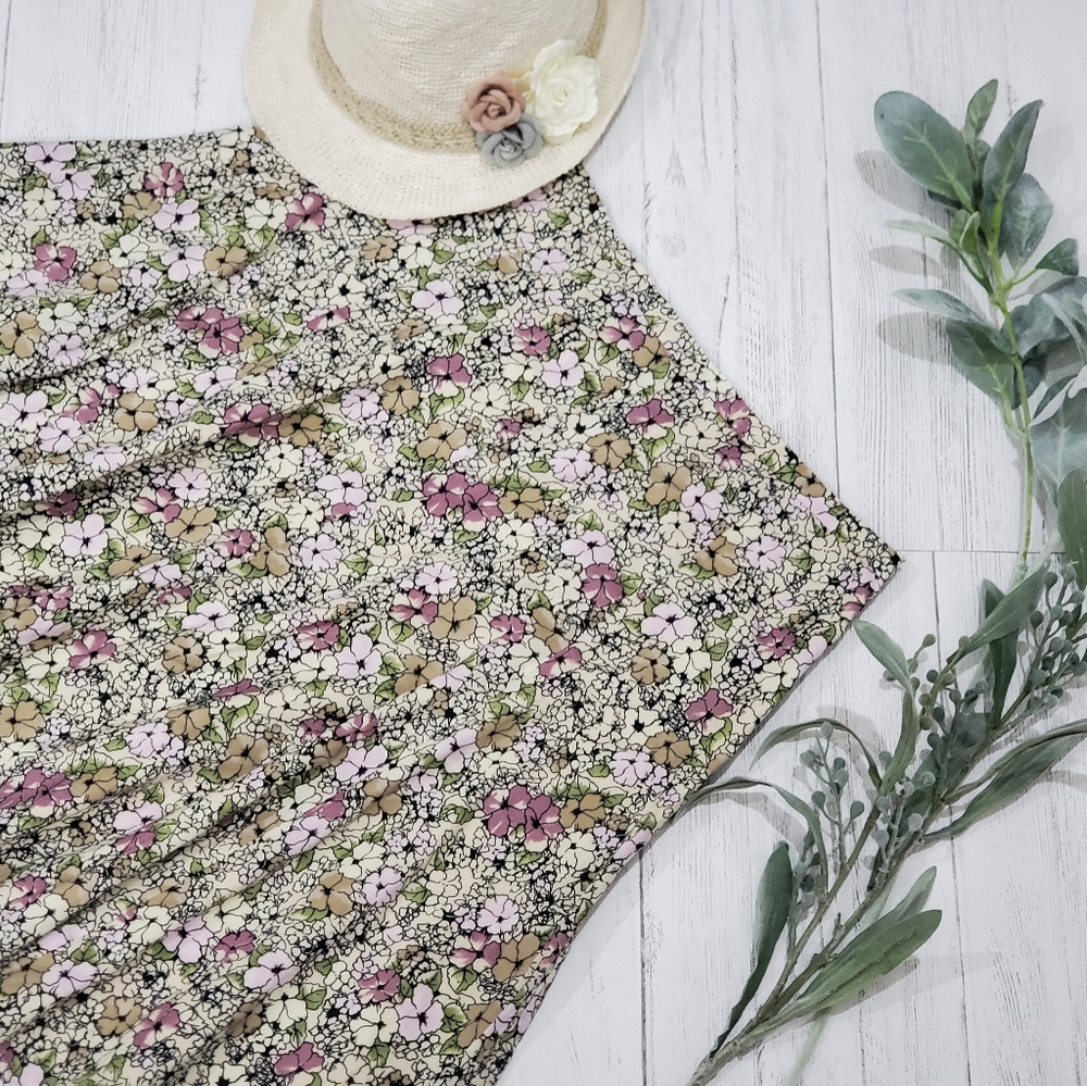 Liz Claiborne Floral Skirt